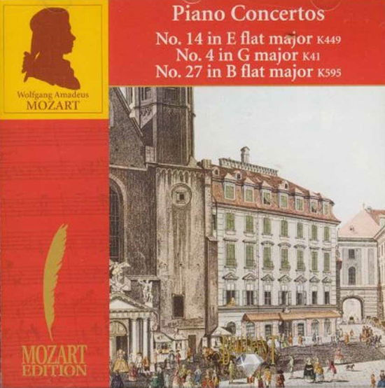 Cover for Wolfgang Amadeus Mozart · Piano Concertos KV 449, KV 41, KV 595 (CD)