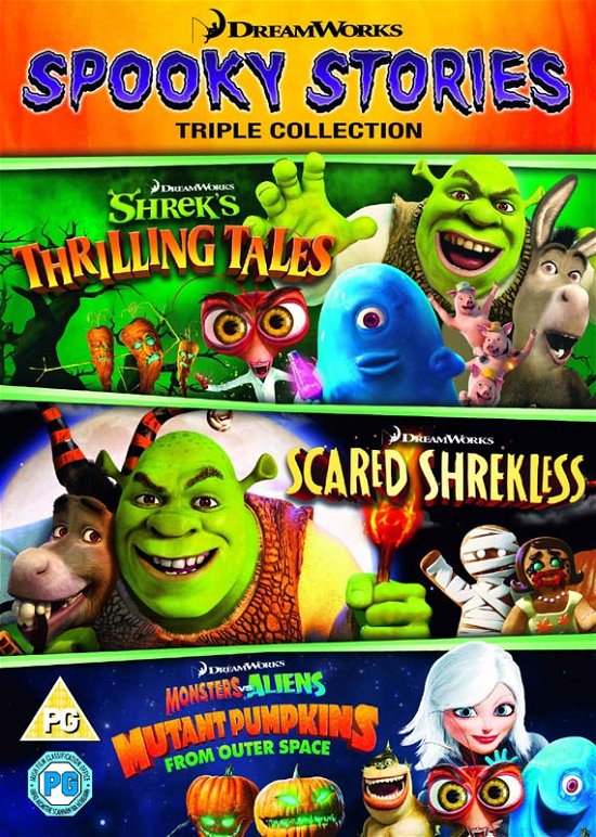 Cover for Dreamworks Spooky Stories Triple Collection (DVD) (2018)