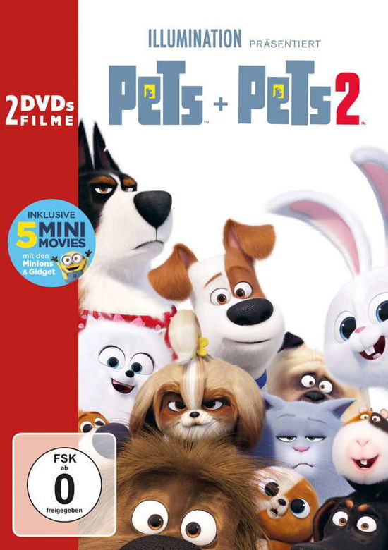 Pets Doppelpack: Pets 1 & Pets 2 - Keine Informationen - Films -  - 5053083230104 - 3 juni 2021