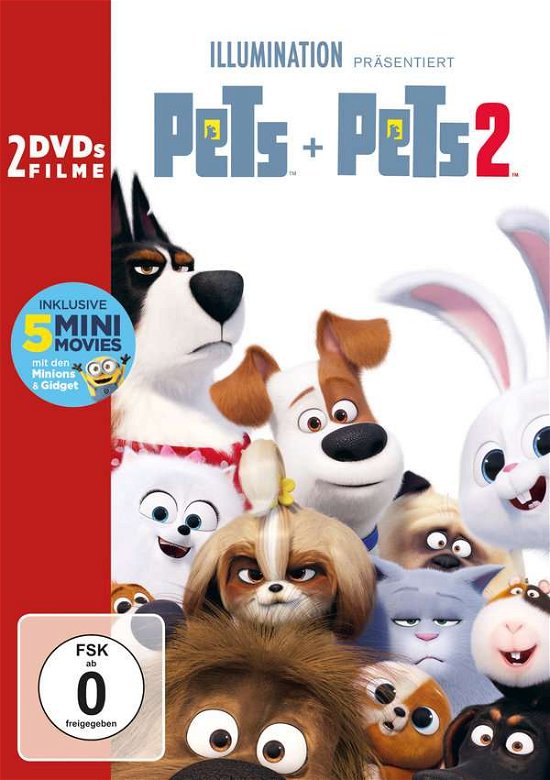 Cover for Keine Informationen · Pets Doppelpack: Pets 1 &amp; Pets 2 (DVD) (2021)