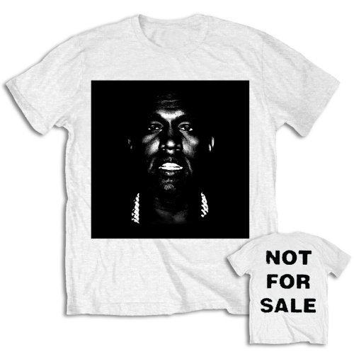 Kanye West Unisex T-Shirt: Not For Sale (Back Print) - Kanye West - Merchandise - ROFF - 5055295370104 - 15. januar 2015