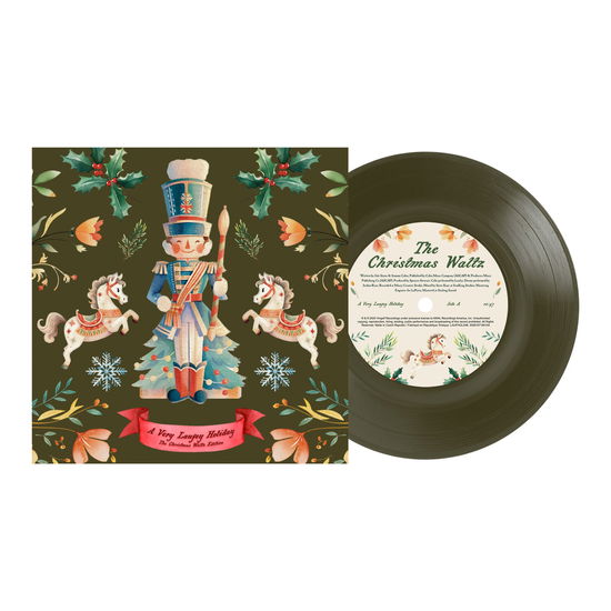 Cover for Laufey · A Very Laufey Holiday: The Christmas Waltz Edition (7&quot;) [Green Vinyl edition] (2024)