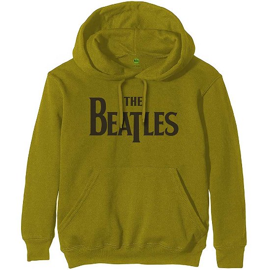 Cover for The Beatles · The Beatles Unisex Pullover Hoodie: Drop T Logo (Hoodie) [size XL] [Green - Unisex edition] (2019)