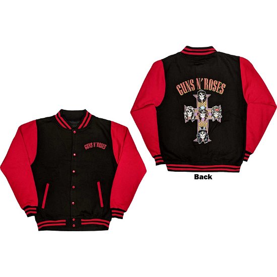 Guns N' Roses Unisex Varsity Jacket: Appetite For Destruction (Back Print) - Guns N Roses - Merchandise -  - 5056561069104 - 