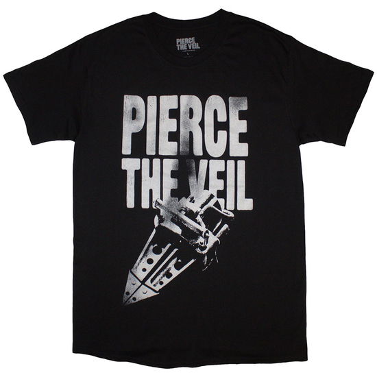 Pierce The Veil Unisex T-Shirt: Large Text - Pierce The Veil - Merchandise -  - 5056821091104 - December 17, 2024