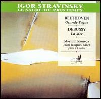 Stravinsky / Beethoven / Debussy / Kameda / Balet · Works for Piano 4 Hands (CD) (2000)