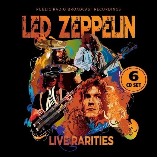 Cover for Led Zeppelin · Live Rarities (6cd Box) (CD) (2023)