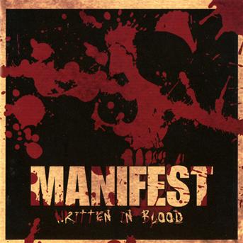 Cover for Manifest · Written in Blood (CD) (2011)