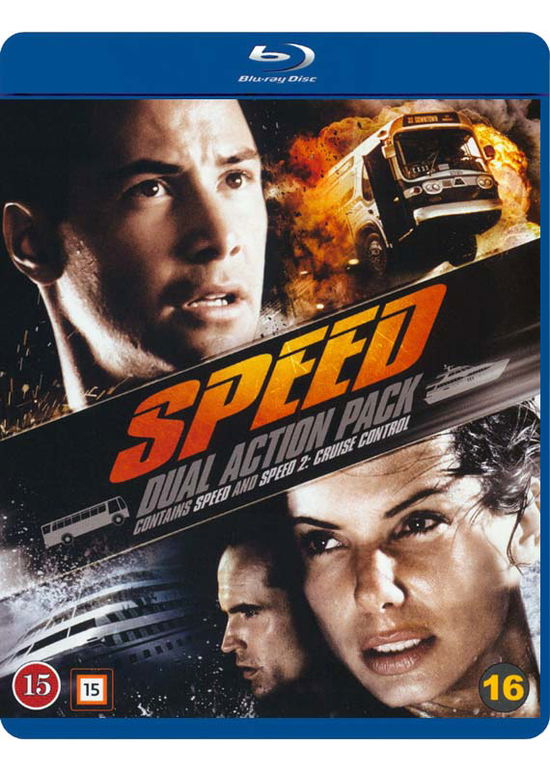 Cover for Speed / Speed 2: Cruise Control (Blu-Ray) (2017)