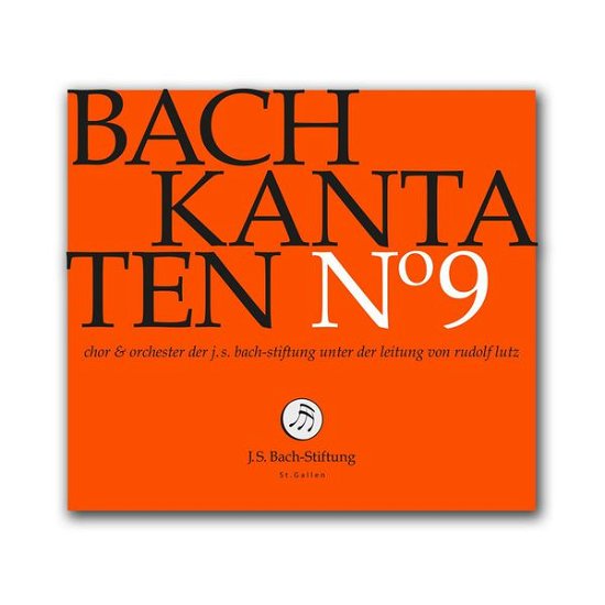 Cover for J.S. Bach-Stiftung / Lutz,Rudolf · Bach Kantaten No°9 (CD) (2014)