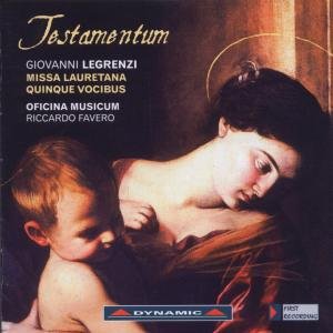 Legrenzitestamentum - Oficina Musicumfavero - Muziek - DYNAMIC - 8007144607104 - 30 april 2012