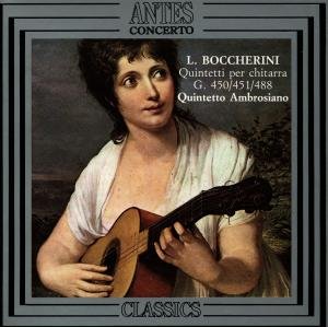 Cover for Quintetto Ambrosiano · Boccherini Quint.per Chitarra (CD) (1993)