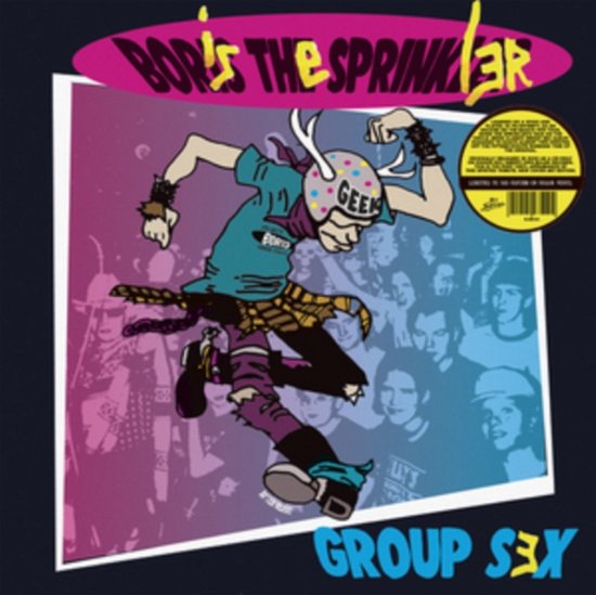 Cover for Boris the Sprinkler · Group Sex (Coloured Vinyl) (LP) (2023)