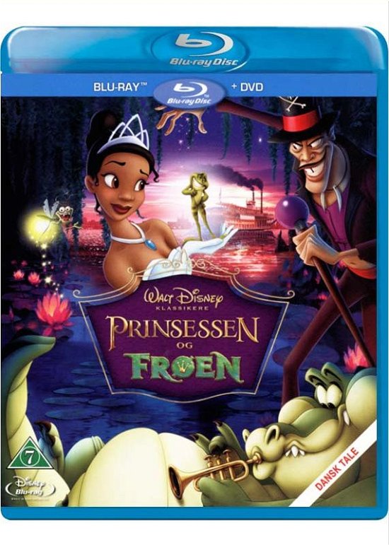 Cover for Disney · Prinsessen &amp; Frøen (Blu-ray/DVD) (2010)