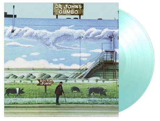 Cover for Dr. John · Dr. John's Gumbo (Ltd. Turquoise Marbled Vinyl) (LP) [Coloured edition] (2020)