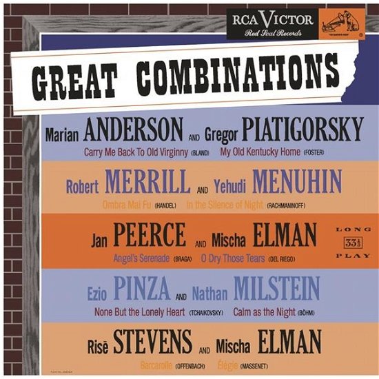 Cover for Great Combinations / Various (LP) (2020)