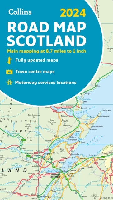 9780008607104 ?collins Maps 2023 2024 Collins Road Map Of Scotland Folded Road Map Collins Road Atlas Map&class=scaled