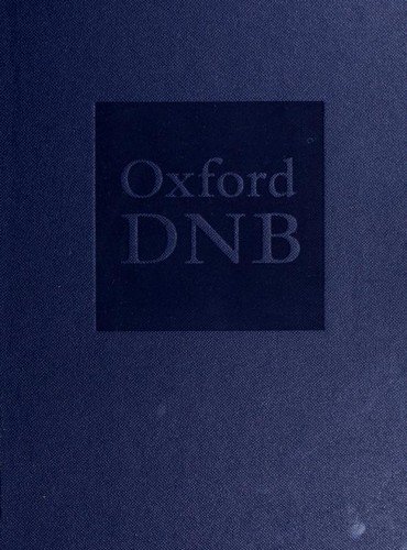 Cover for Oxford · Oxford Dictionary National Biography Volume 60 (Hardcover Book) (2012)