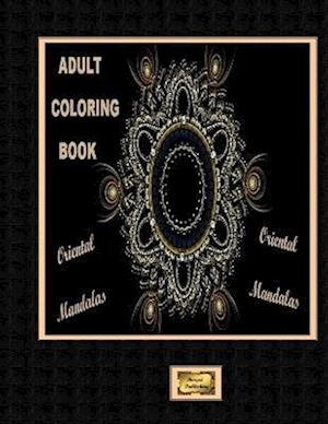 Cover for Pompei Publishing · Adult Coloring Book Oriental Mandalas (Book) (2019)