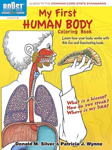 Cover for Patricia J. Wynne · Boost My First Human Body Coloring Book - Boost Educational Series (Taschenbuch) (2013)
