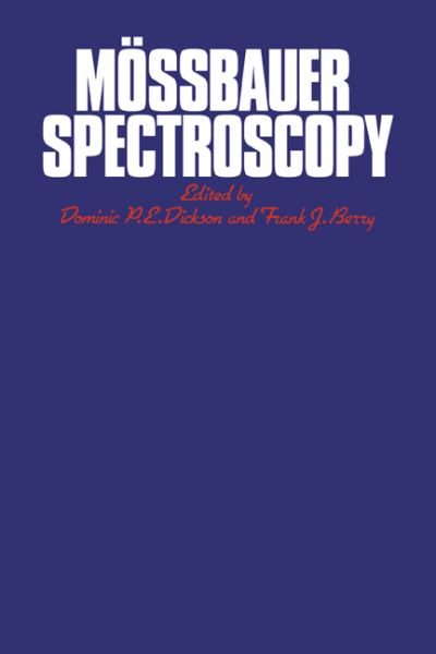 Cover for Dominic P E Dickson · Mossbauer Spectroscopy (Taschenbuch) (2005)