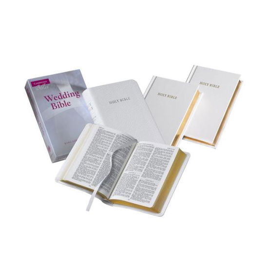 Cover for Cambridge University Press · KJV Wedding Bible, Ruby Text Edition, White Imitation Leather, KJ222:T (Leather Book) [White Imitation] (2007)