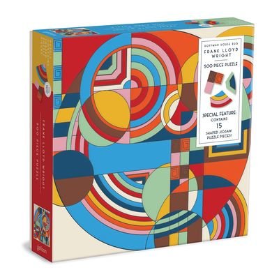 Cover for Galison · Frank Lloyd Wright Hoffman House Rug 500 Piece Puzzle with Shaped Pieces (GAME) (2021)
