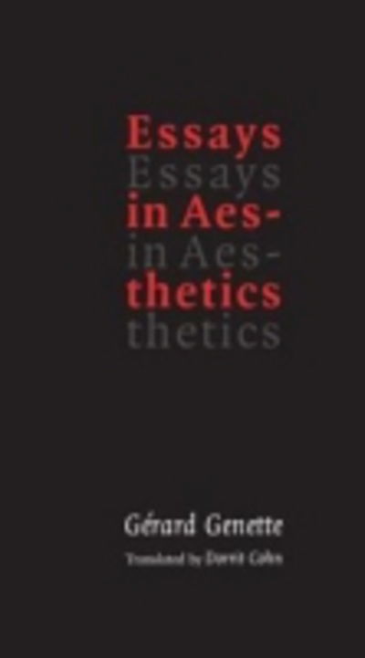 Cover for Gerard Genette · Essays in Aesthetics - Stages (Paperback Book) (2005)