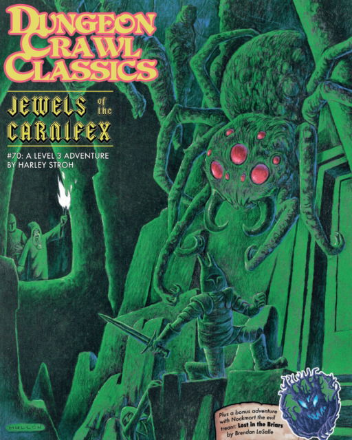 Cover for Harley Stroh · Dungeon Crawl Classics #70: Jewels of the Carnifex - DCC DUNGEON CRAWL CLASSICS (Paperback Book) (2024)