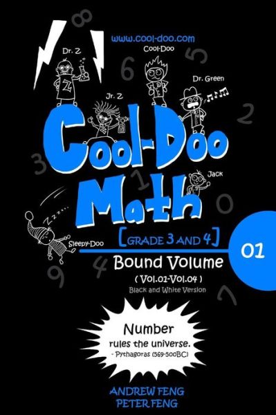 Cover for Andrew Feng · Cool-doo Math: (Grade 3 &amp; Grade 4) - Bound Volume 01 (Vol.01-vol.04) (Paperback Book) (2014)