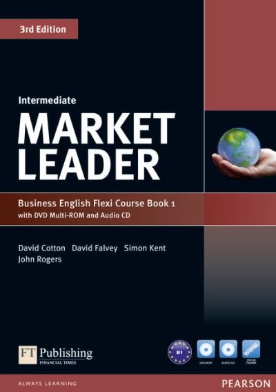Cover for David Cotton · Market Leader Intermediate Flexi Course Book 1 Pack - Market Leader (Book) (2015)