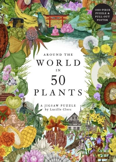 Cover for Jonathan Drori · Around the World in 50 Plants (SPIL) (2023)