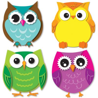 Colorful Owls Mini Cut-Outs - Carson-Dellosa Publishing - Other - Carson Dellosa Education - 9781483829104 - January 14, 2016