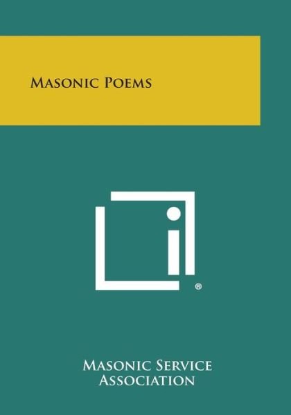 Cover for Masonic Service Association · Masonic Poems (Paperback Bog) (2013)