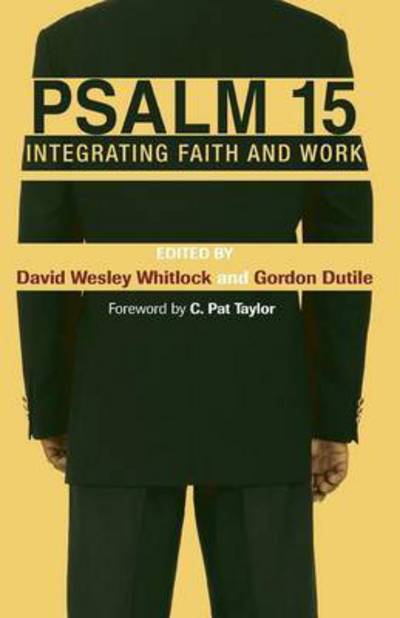 Cover for C Pat Taylor · Psalm 15 (Paperback Book) (2008)
