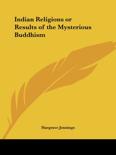 Cover for Hargrave Jennings · Indian Religions or Results of the Mysterious Buddhism (Paperback Book) (1992)