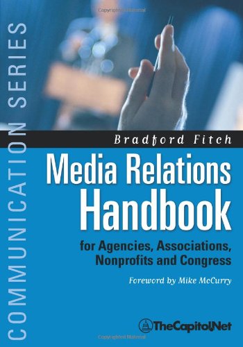 Cover for Bradford Fitch · Media Relations Handbook: for Agencies, Associations, Nonprofits and Congress - the Big Blue Book (Paperback Book) (2010)