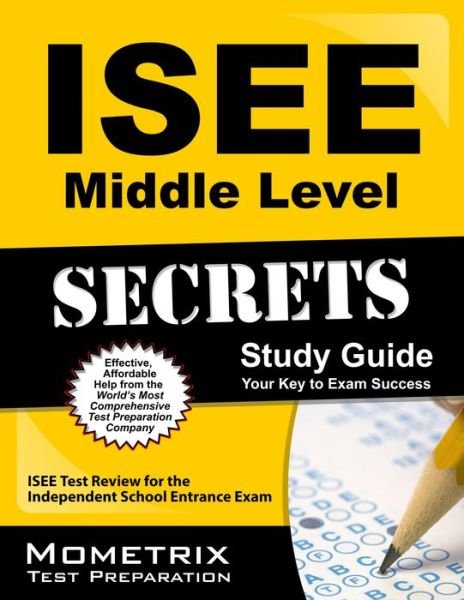 Cover for Isee Exam Secrets Test Prep Team · Isee Middle Level Secrets Study Guide (Paperback Book) (2023)