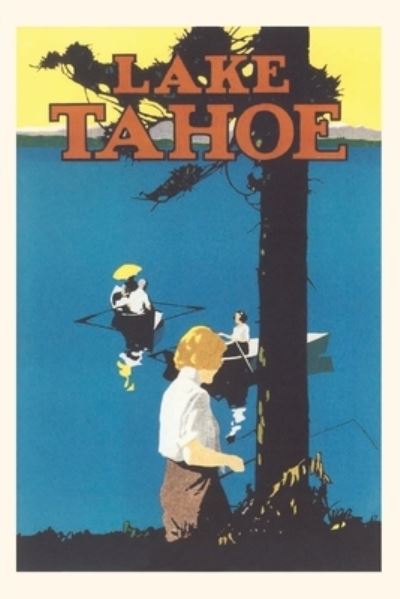 Cover for Found Image Press · Vintage Journal Lake Tahoe Poster (Book) (2022)