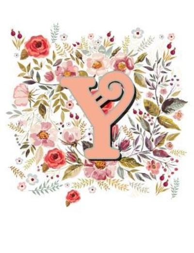 Cover for Terri Jones · Y Monogram Letter Floral Wreath Notebook (Paperback Book) (2018)