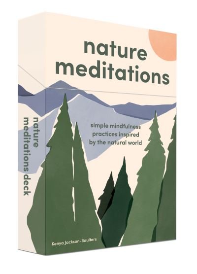Cover for Kenya JacksonSaulters · Nature Meditations Deck: Simple Mindfulness Practices Inspired by the Natural World (Flashcards) (2022)