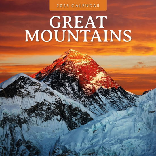 Cover for Red Robin · Great Mountains 2025 Square Wall Calendar (Paperback Book) (2024)