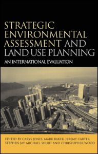 Cover for Michael Short · Strategic Environmental Assessment and Land Use Planning: An International Evaluation (Taschenbuch) (2005)