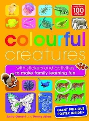 Cover for Anita Ganeri · Colourful Creatures: with sticker and activities to make family learning fun - Cool Creatures (Paperback Bog) (2023)