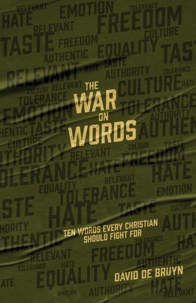 Cover for David de Bruyn · War on Words (Book) (2023)