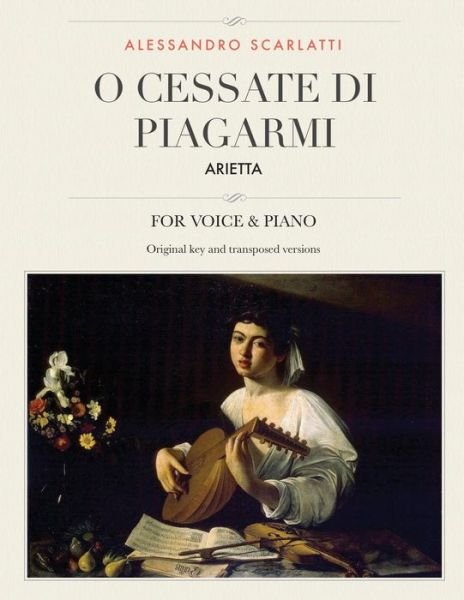 Cover for Alessandro Scarlatti · O Cessate Di Piagarmi (Paperback Book) (2018)