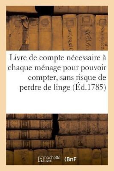 Cover for Verne · Livre de Compte Necessaire A Chaque Menage, Pour Pouvoir Compter (Taschenbuch) (2018)
