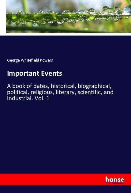 Important Events - Powers - Bücher -  - 9783337722104 - 