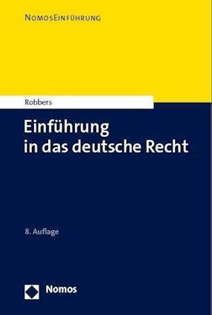 Cover for Gerhard Robbers · Einführung in das Deutsche Recht (Buch) (2023)