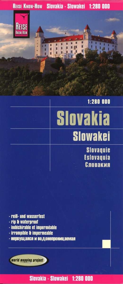 Cover for Reise Know-How · Slovakia (1:280.000) (Landkarten) (2018)